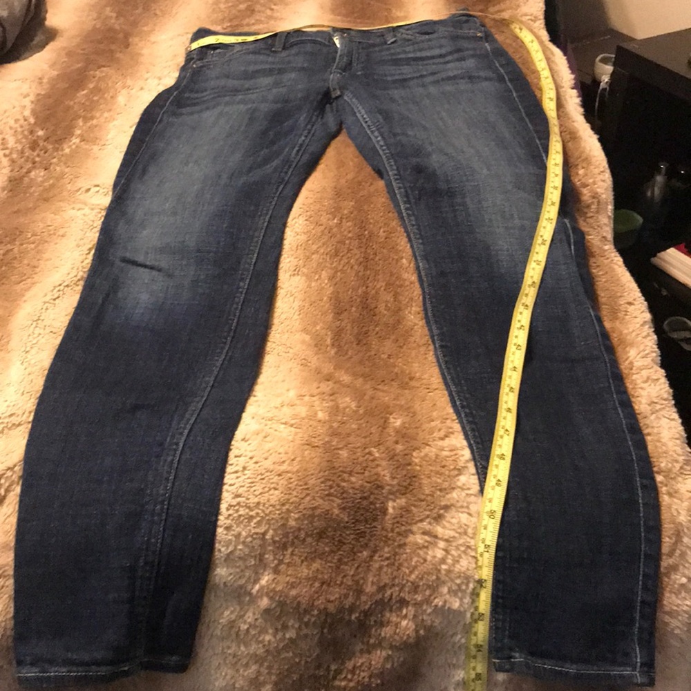 3/$40 Like new 7 denim skinny ankle jeans